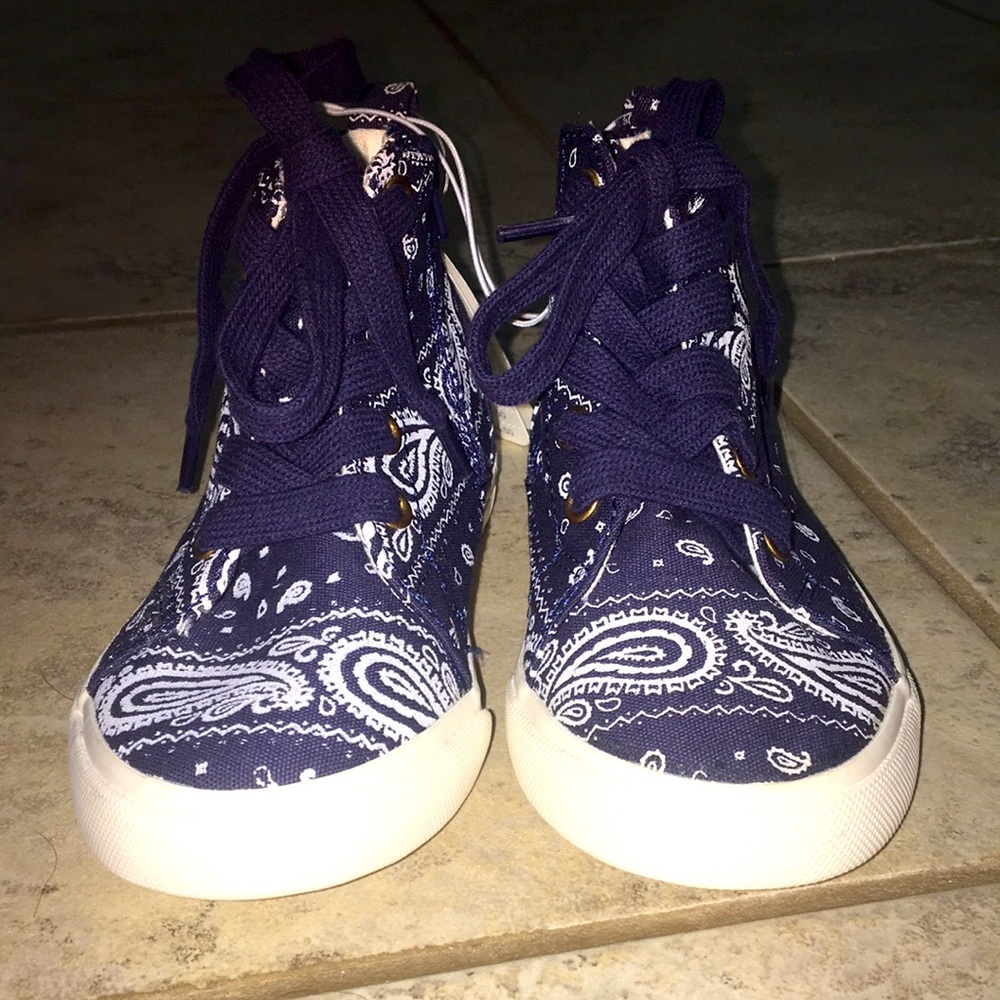 Navy high tops from Gymboree